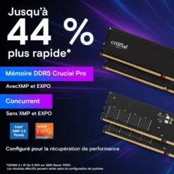 Crucial Pro 16GB DDR5-5600 prix maroc