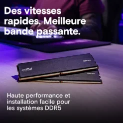 Crucial Pro 16GB DDR5-5600 prix maroc