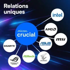 Crucial Pro 16GB DDR5-5600 prix maroc