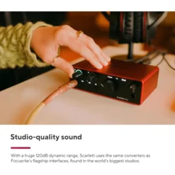 Focusrite Scarlett Solo Studio 4th Generation prix maroc