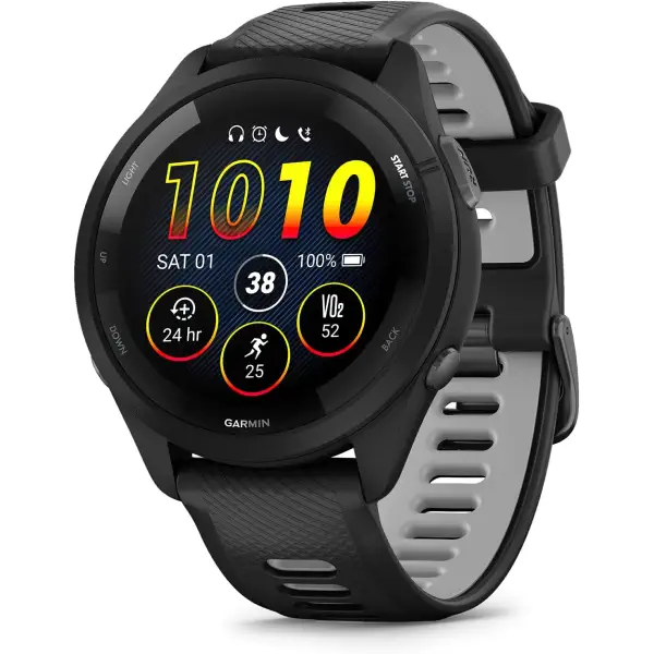 Garmin Forerunner 265 Schwarz/Hellgrau prix maroc