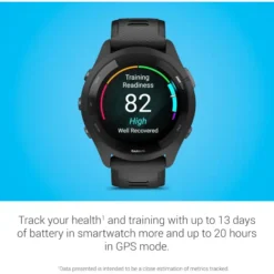 Garmin Forerunner 265 Schwarz/Hellgrau prix maroc