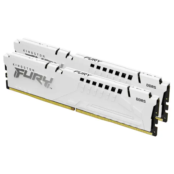 Kingston FURY Beast 64 Go (2 x 32 Go) DDR5 6400 MHz CL32 - Blanc prix maroc