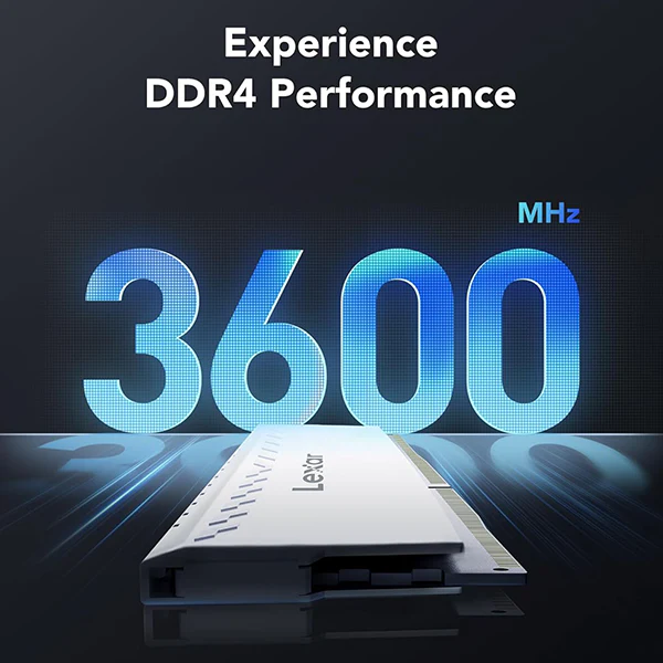 Lexar Thor 16Go (2x8Go) DDR4 3600Mhz (White) – Image 3
