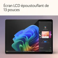 Microsoft Surface Pro Snapdragon® X Plus16Go RAMSSD 512Go13 tactile prix maroc