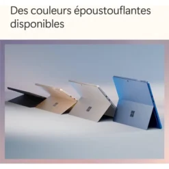 Microsoft Surface Pro Snapdragon® X Plus16Go RAMSSD 512Go13 tactile prix maroc