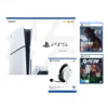 Bundle PS5 Slim Standard + FC26 (Code PSN) + The Last of Us Part II + Razer BlackShark V2 X PlayStation Blanc