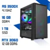 PC Gamer Zonetech Ryzen 5 3500X / 1TB SSD / 16GB / RTX 3060 12GB Prix MAROC