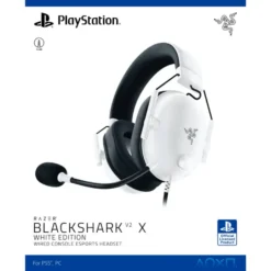 Razer BlackShark V2 X PlayStation blanc , Gaming-Headset prix maroc