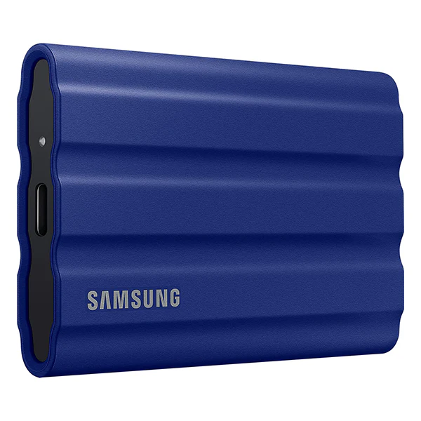 Samsung SSD Externe T7 Shield 2To Bleu – Image 2