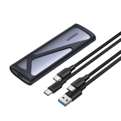 Ugreen Boitier disque dur externe Nvme/M2 SATA SSD