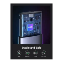 Alternative view of Ugreen Boitier disque dur externe Nvme/M2 SATA SSD