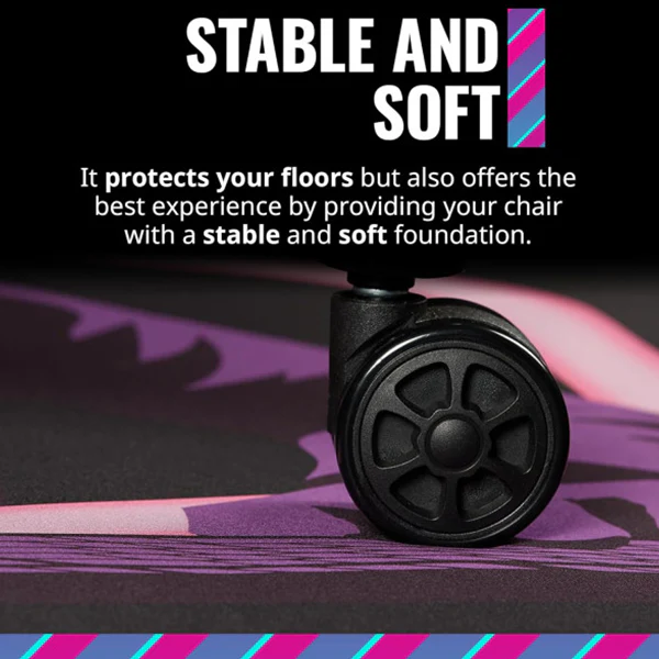 Cooler Master FM510H Gaming Chair Floor Mat – Image 3