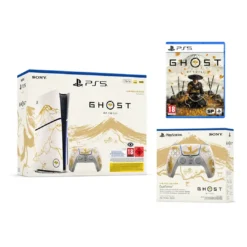 PlayStation®5 Gold Édition limitée Ghost of Yōtei + DualSense Ghost of Yōtei Gold Limited Edition