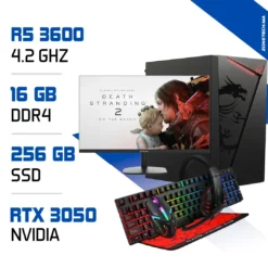 Setup Complet PC Gamer Zonetech Ryzen 5 3600 / 256 GB SSD / 16GB / RTX 3050 Prix MAROC 2