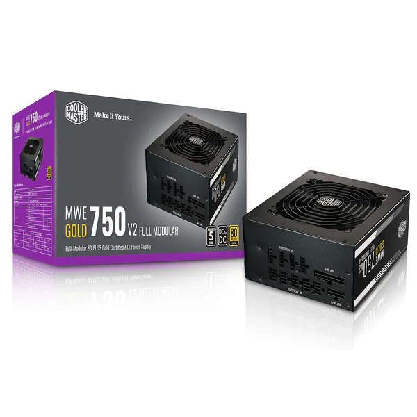 Cooler Master MWE Gold 750 Full Modular V2 ATX 3.0 80PLUS GOLD 750W