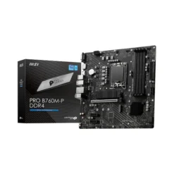 Carte mère MSI PRO B760M-P DDR4 – Socket LGA1700 (Micro-ATX)