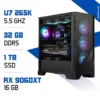 PC Gamer U7 265K / 32GB RAM / 1TB SSD / RX 9060 XT 16GB