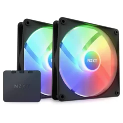 NZXT F140 RGB Core Twin Pack (Black)