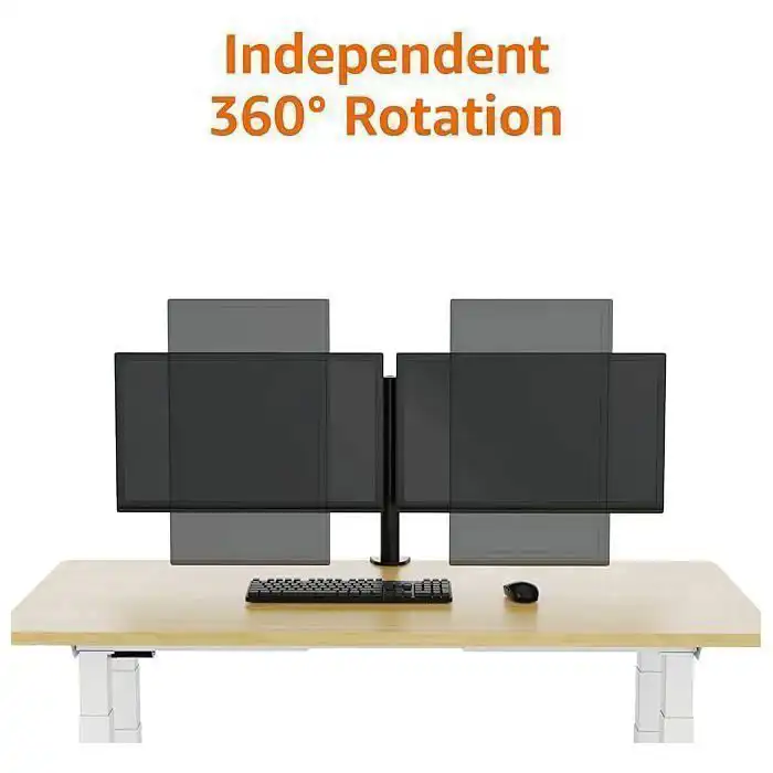 Support Écran PC Double Z022 – 15 à 33 pouces – Réglage Ergonomique – Image 3