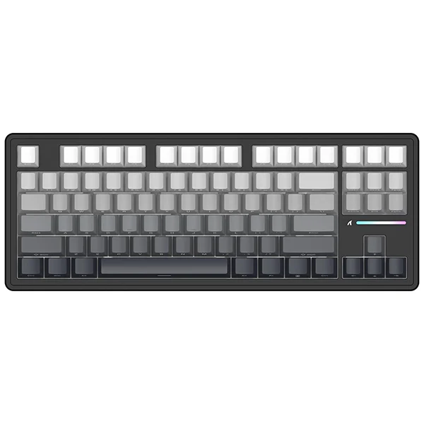 Clavier Mécanique ATTACK SHARK M87 Pro V2 Moonlit Night – 80 % Compact, White Jade Switch