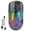 Souris Gaming ATTACK SHARK X2 (Black) – Tri-Mode Wireless