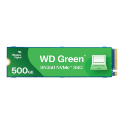 Western Digital 500GB WD Green SN350 NVMe Internal SSD Solid State Drive - Gen3 PCIe, M.2 2280, Up to 2,400 MB/s - WDS500G2G0C