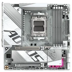 Alternative view of Gigabyte B850M AORUS ELITE WIFI6E ICE