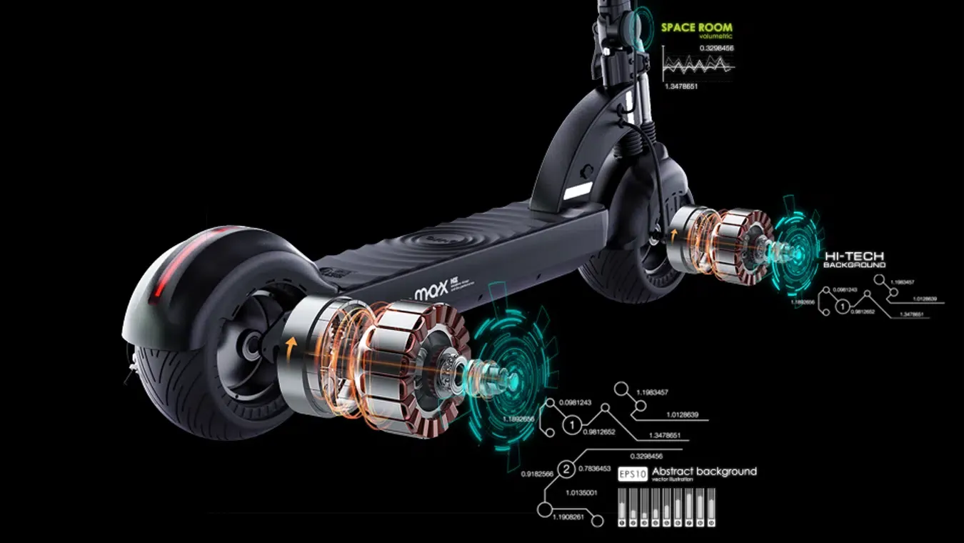 Trottinette électrique ORNO MAX Double moteur – Image 5