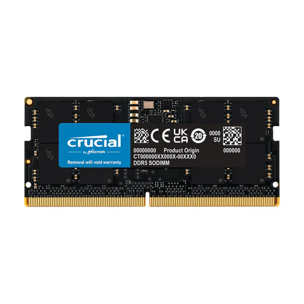 Crucial SO-DIMM DDR5 16Go 5600 MHz CL46