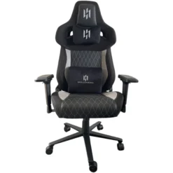 SKILLCHAIRS Conqueror – Chaise Gaming XL en Simili-cuir & Tissu, Dossier 175°