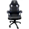 SKILLCHAIRS Raptor (Black/Blue) – Chaise Gaming en Simili-cuir (120 kg)