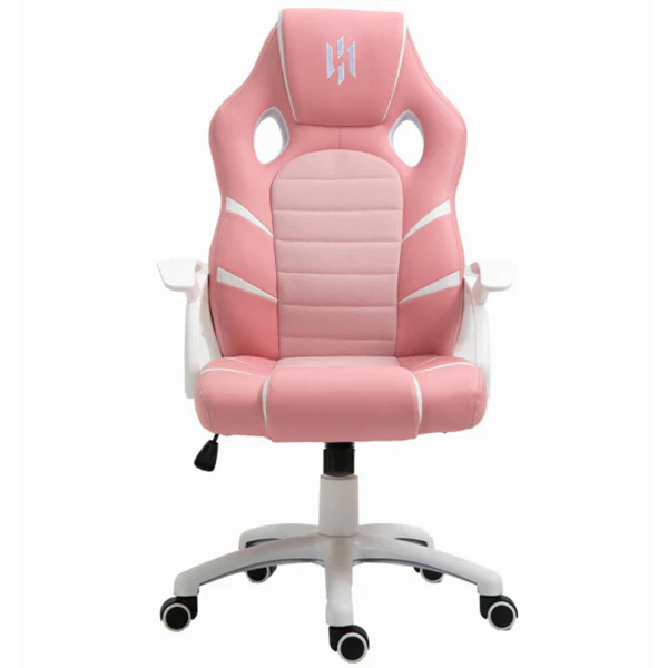 SKILLCHAIRS Raptor (Pink) – Chaise Gaming en Simili-cuir (jusqu’à 120 kg)