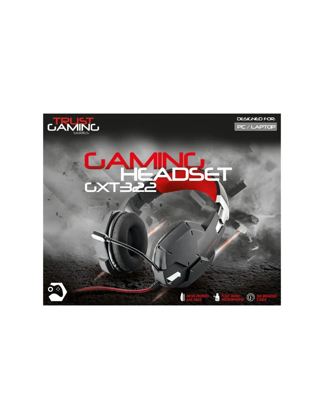 Casque Gamer filaire Trust GXT 322 Dynamic (Noir) – Image 5