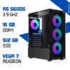PC Gamer Ryzen 5 5600G/16GB/512GB SSD/Radeon Vega7