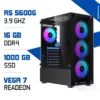 PC Gamer Ryzen 5 5600G/ 16GB / 1000 GB SSD/ Radeon Vega7