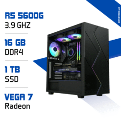 PC Gamer Ryzen 5 5600G/ 16GB / 1000 GB SSD/ Radeon Vega7