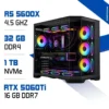 PC Gamer Ryzen 5 5600X / 1 To SSD / 32 Go DDR4 / RTX 5060 Ti 16GB