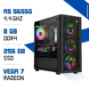 PC Gamer Ryzen 5 PRO 5655G /8GB/ 256GB SSD / Radeon Vega7 Maroc