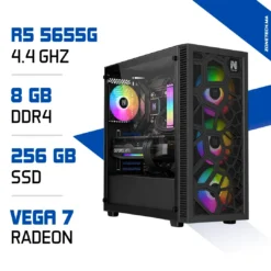 PC Gamer Ryzen 5 PRO 5655G /8GB/ 256GB SSD / Radeon Vega7 Maroc