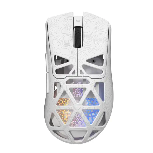 M4G × FuryCube G11 — Ultra Lightweight Wireless Gaming Mouse (White) prix maroc