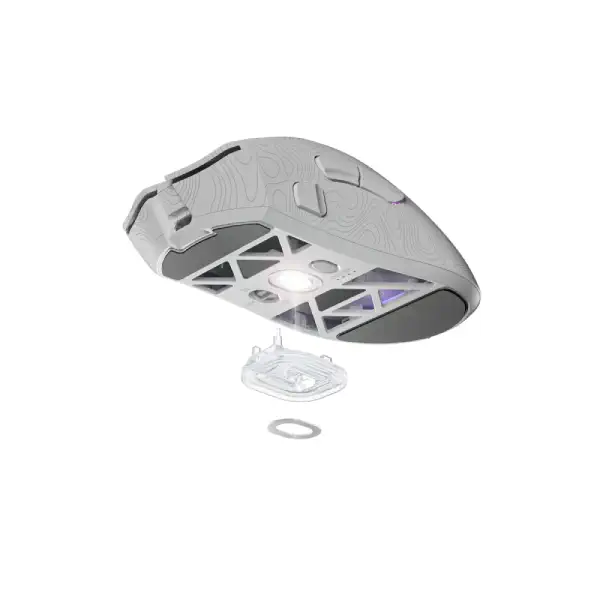 M4G × FuryCube G11 — Ultra Lightweight Wireless Gaming Mouse (White) prix maroc