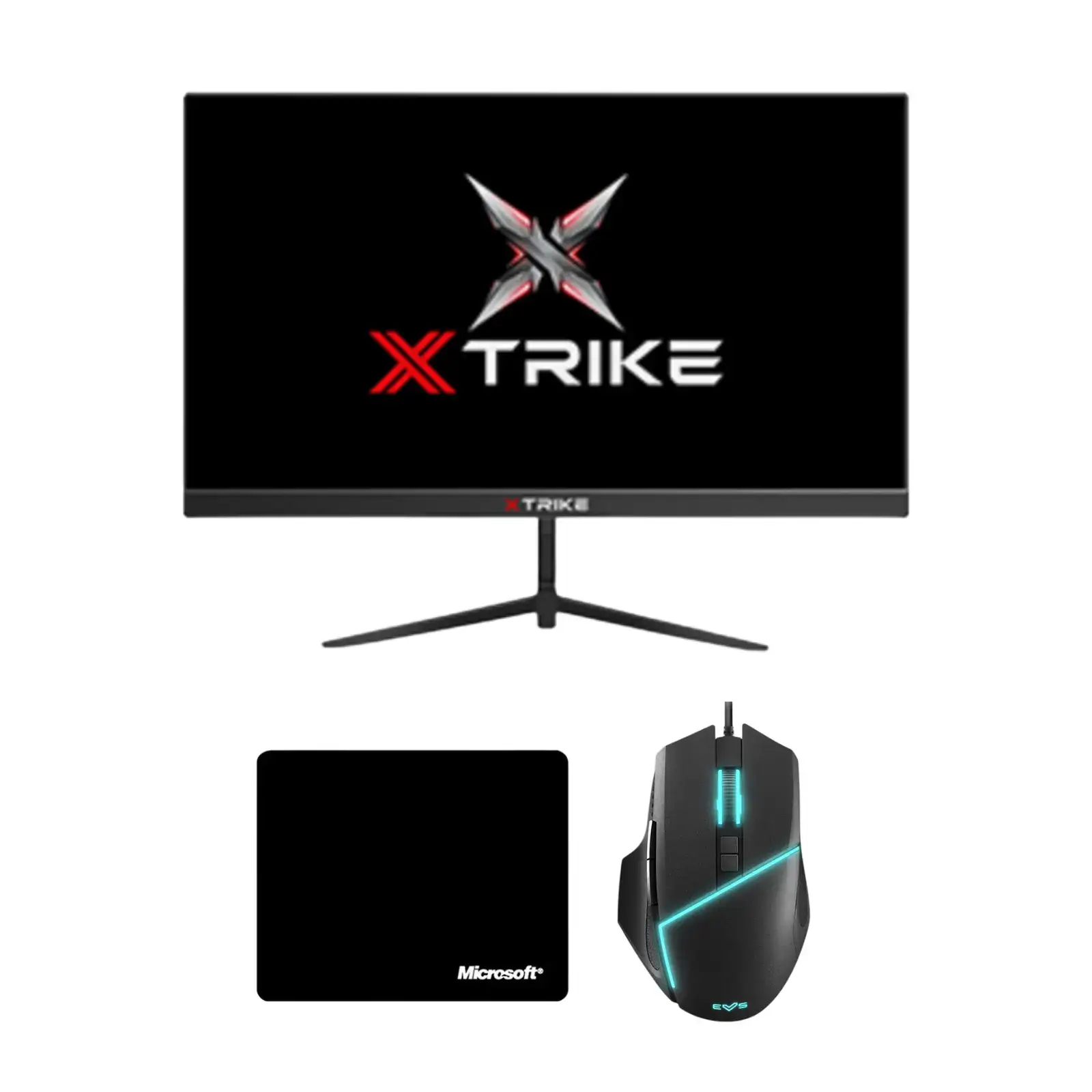 XTIKE M-ProF24120 24″ 120Hz IPS 1ms + Tapis + Sourie