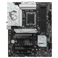 Alternative view of MSI B760 GAMING PLUS WIFI DDR4