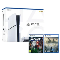 PS5 Slim Standard + FC26 + Hogwarts Legacy