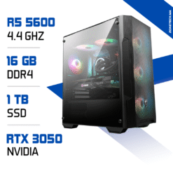 PC Gamer Zonetech Ryzen 5 5600 / 1 TB SSD / 16GB / RTX 3050 6GB MAROC