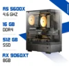 PC Gamer Ryzen 5 5600X / 16GB RAM / 512 GB SSD / RX 9060 XT 8GB