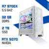 PC Pro Zonetech Ryzen 7 9700X / 32GB DDR5 / 2TB SSD / RTX 5070