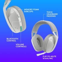 Logitech G321 Lightspeed Blanc prix maroc