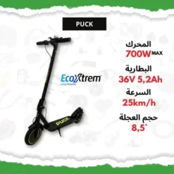 Trottinette électrique Puck 5.2Ah Ecoxtrem